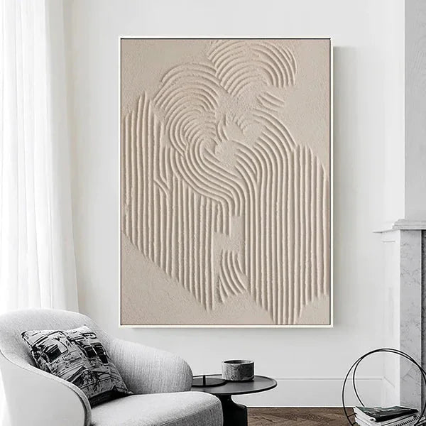 Multicolor Flowing Sands Canvas Painting For Home Decoration - Artwallpainting