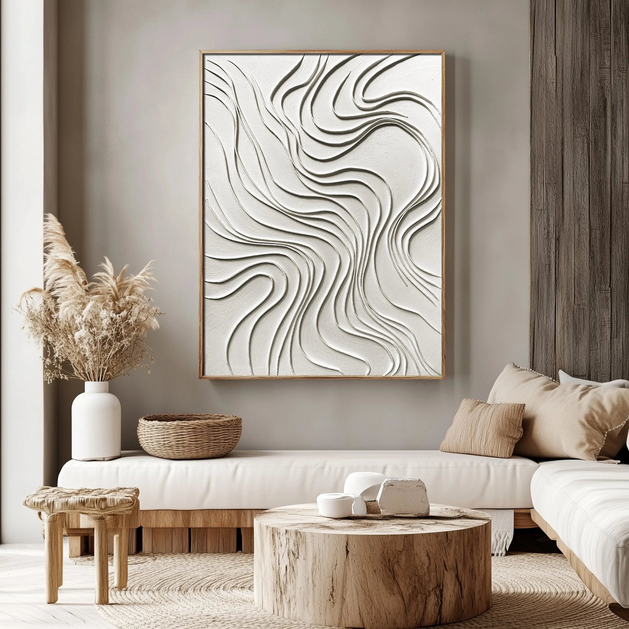 Multicolor Flowing Serenity Wall Art - Artwallpainting