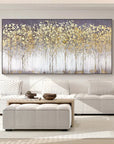 Multicolor Forest Abstract Canvas Art - Artwallpainting