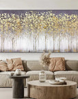 Multicolor Forest Abstract Canvas Art - Artwallpainting