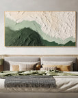 Multicolor Forest Ridge - Abstract Textured Wall Art - Artwallpainting