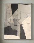 Multicolor Fractured Dimensions Modern Abstract Geometry - Artwallpainting