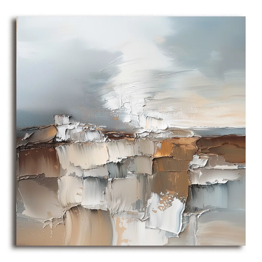 Multicolor Fragmented Stillness - Canvas Art - Artwallpainting