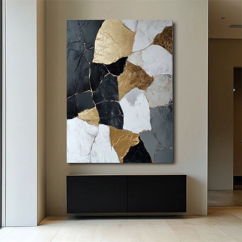 Multicolor Fragments Canvas Painting For Home Decoration - Artwallpainting