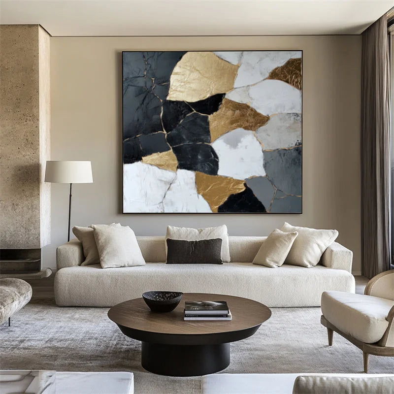 Multicolor Fragments Canvas Painting For Home Decoration - Artwallpainting