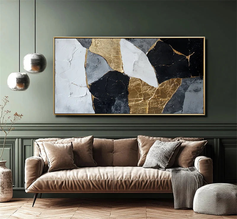 Multicolor Fragments Of Timeless Elegance - Artwallpainting