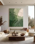 Multicolor Green Ocean Canvas Painting For Home Decoration - Artwallpainting