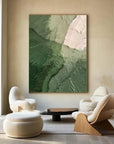 Multicolor Green Ocean Canvas Painting For Home Decoration - Artwallpainting
