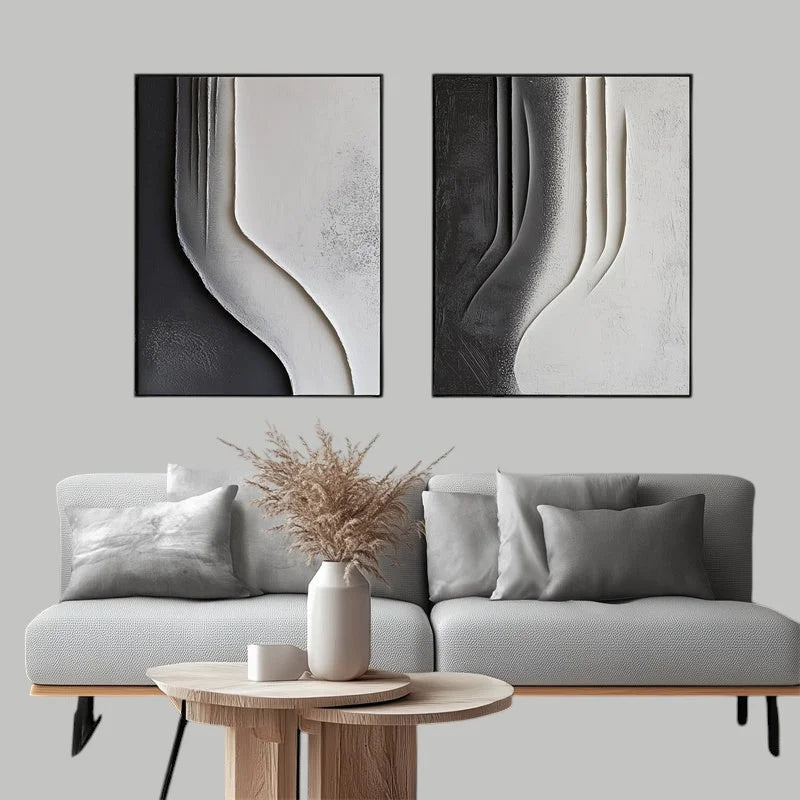 Multicolor Harmonic Flow Canvas Painting For Home Decoration - Artwallpainting