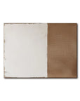 Multicolor Harmony In Contrast-Minimalist Wabi-Sabi Two-Color Block Hand-Painted Wall Art - Artwallpainting