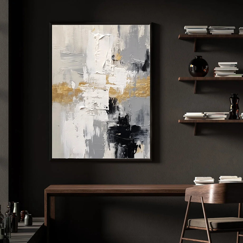 Multicolor Horizon Abstract Canvas Painting For Home Decoration - Artwallpainting
