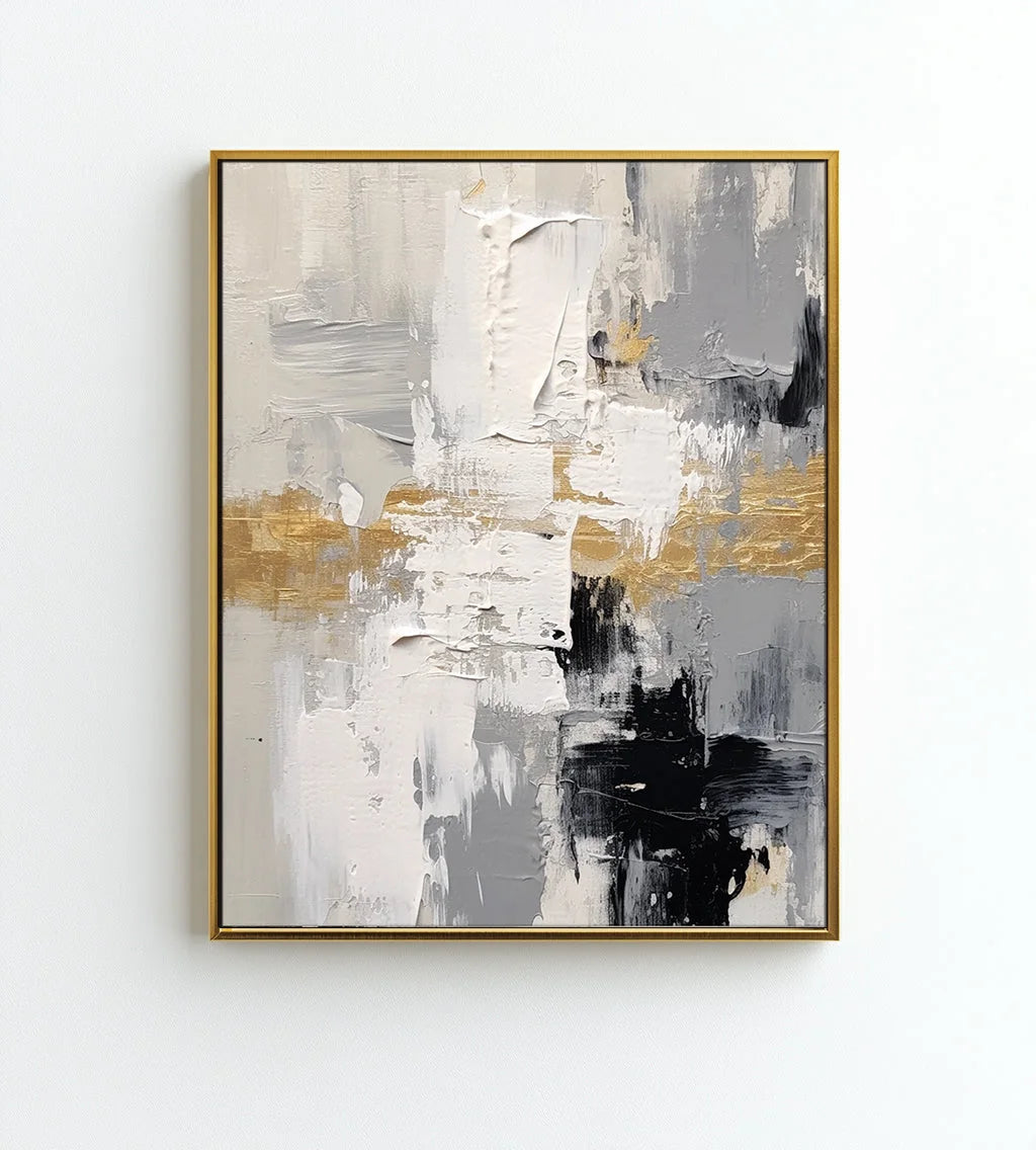 Multicolor Horizon Abstract Canvas Painting For Home Decoration - Artwallpainting
