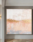 Multicolor Horizon Abstract Textured Wall Art - Artwallpainting