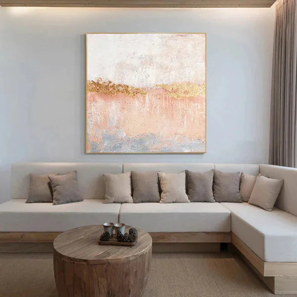 Multicolor Horizon Art Canvas Painting For Home Decoration - Artwallpainting