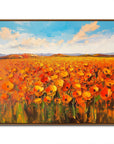 Multicolor Horizon - Hand-Painted Landscape Wall Art - Artwallpainting