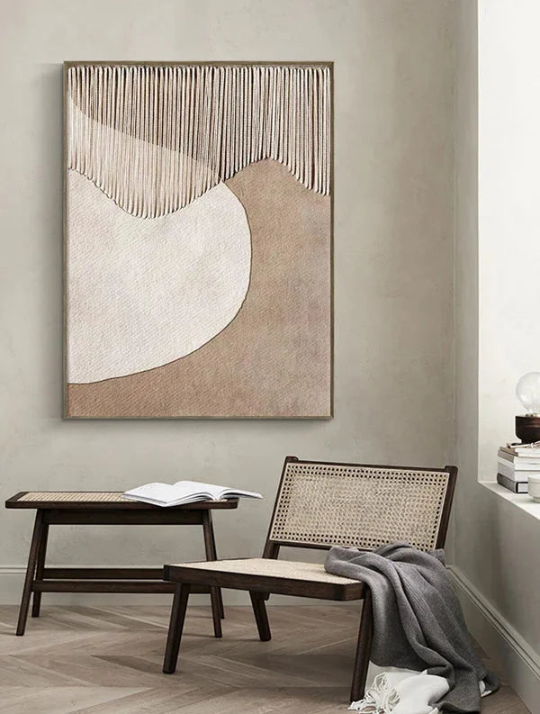 Multicolor Horizon Harmony Wall Art Canvas Painting For Home Decoration - Artwallpainting