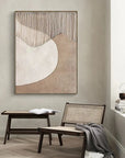 Multicolor Horizon Harmony Wall Art Canvas Painting For Home Decoration - Artwallpainting
