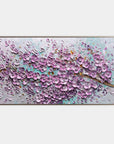 Multicolor Lavender Bliss Petal Dance - Artwallpainting