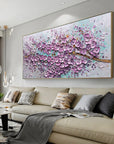 Multicolor Lavender Bliss Petal Dance - Artwallpainting