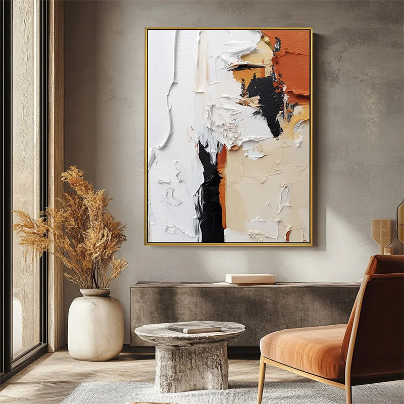 Multicolor Layered Harmony Canvas Painting For Home Decoration - Artwallpainting