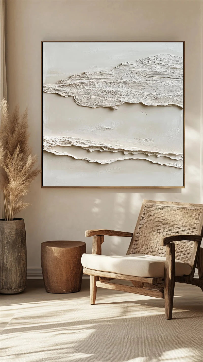 Multicolor Layered Tranquility Diptych - Artwallpainting
