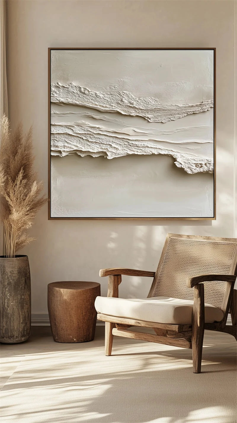 Multicolor Layered Tranquility Diptych - Artwallpainting