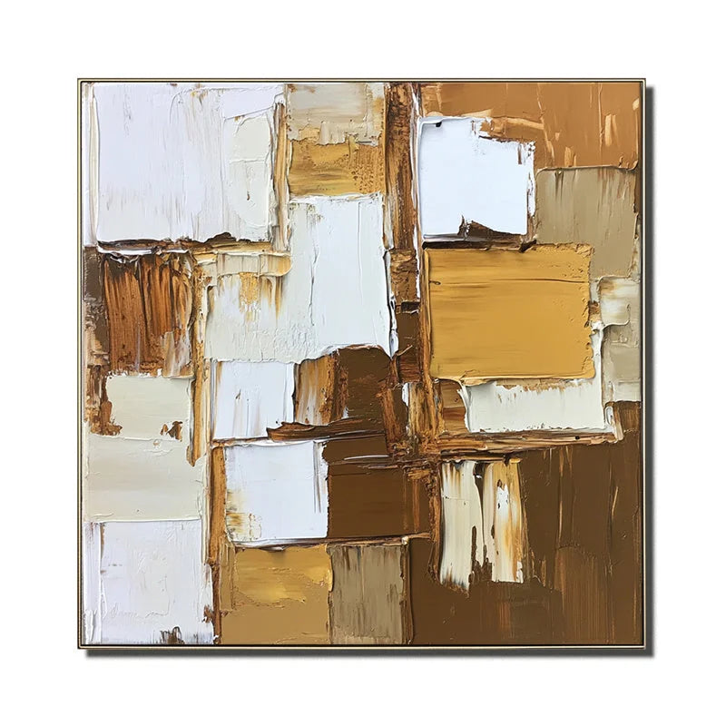 Multicolor Layers Abstract Harmony Canvas Painting For Home Decoration - Artwallpainting