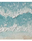 Multicolor Light Tone Beach Art Canvas Painting For Home Decoration - Artwallpainting