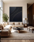 Multicolor Line Flow Canvas Painting For Home Decoration - Artwallpainting