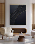 Multicolor Line Flow Canvas Painting For Home Decoration - Artwallpainting