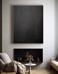 Multicolor Linear Elegance - Textured Abstract Wall Art - Artwallpainting