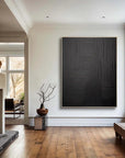 Multicolor Linear Elegance - Textured Abstract Wall Art - Artwallpainting