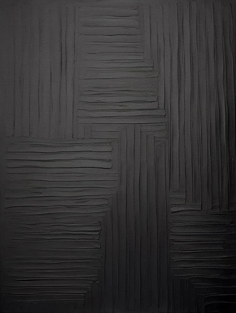 Multicolor Linear Elegance - Textured Abstract Wall Art - Artwallpainting