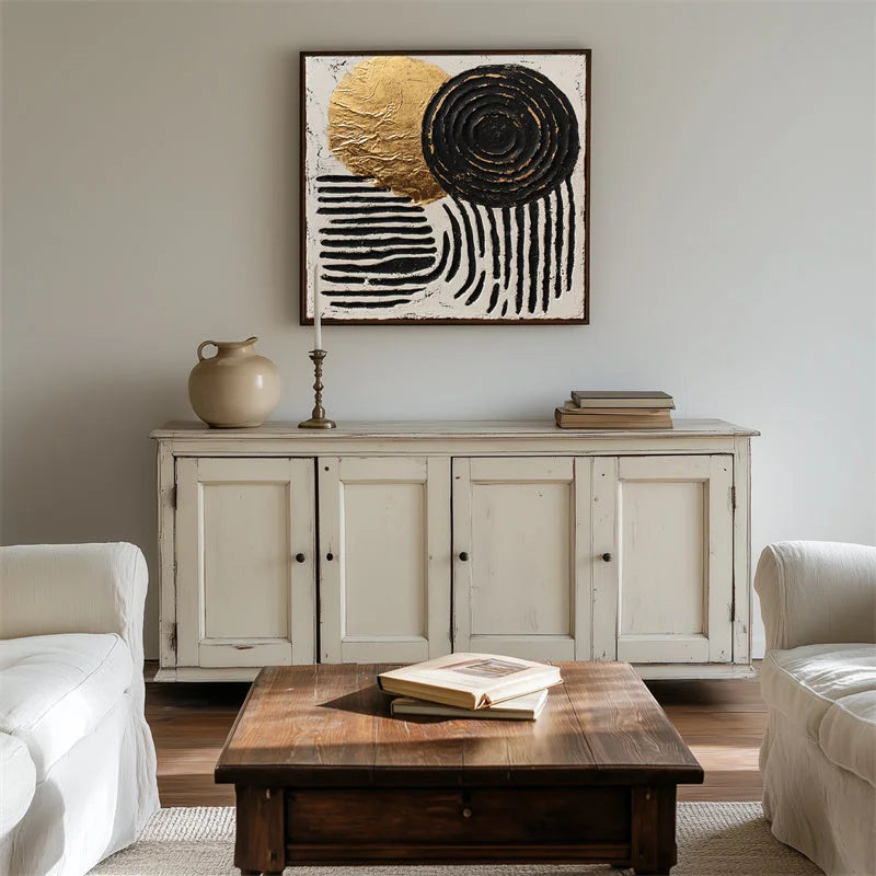 Multicolor Lunar Eclipse Harmony Canvas Painting For Home Decoration - Artwallpainting