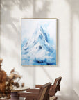 Multicolor Majestic Peaks Abstract Mountain Landscape - Artwallpainting