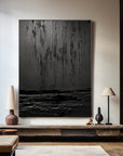 Multicolor Midnight Echoes Canvas Painting For Home Decoration - Artwallpainting