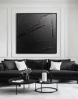 Multicolor Midnight Essence Textured Art - Artwallpainting