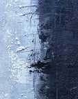 Multicolor Midnight Haze-Vertical Abstract Texture Tranquil Style Wall Art - Artwallpainting