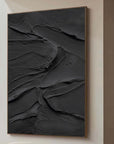 Multicolor Midnight Layers Textured Abstract Wall Art - Artwallpainting