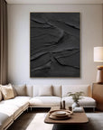 Multicolor Midnight Layers Textured Abstract Wall Art - Artwallpainting