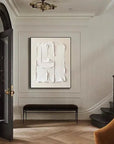 Multicolor Minimalist 3D Abstract Art Textured Canvas For Modern Interiors - Artwallpainting