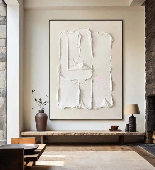 Multicolor Minimalist 3D Abstract Art Textured Canvas For Modern Interiors - Artwallpainting