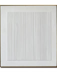 Multicolor Minimalist 3D Vertical Line Art Painting - Linear Silence - Artwallpainting