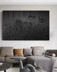 Multicolor Minimalist Abstract Painting - Textured Modern Wall Art - Artwallpainting