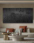 Multicolor Minimalist Abstract Painting - Textured Modern Wall Art - Artwallpainting
