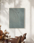 Multicolor Minimalist Circular Texture Oil Painting - Modern Abstract Wall Art - Artwallpainting