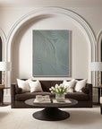 Multicolor Minimalist Circular Texture Oil Painting - Modern Abstract Wall Art - Artwallpainting