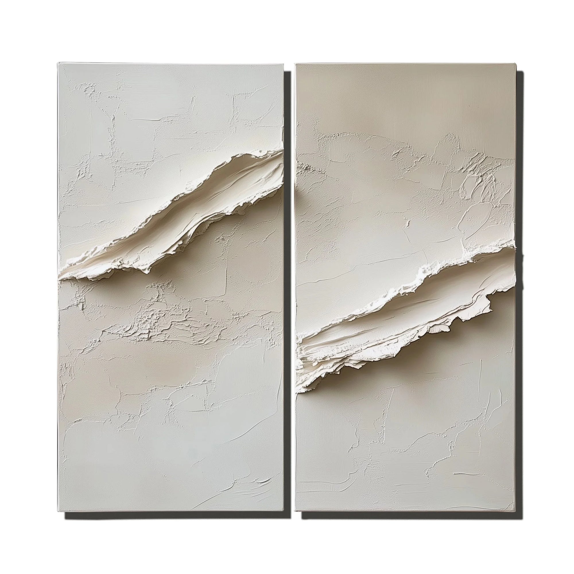 Multicolor Minimalist Dual Wall Panels - Artwallpainting
