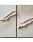 Multicolor Minimalist Dual Wall Panels - Artwallpainting