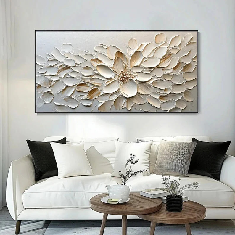 Multicolor Minimalist Flower Wabi-Sabi - Artwallpainting